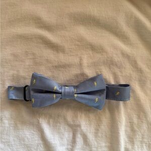 Boy’s Blue Bow Tie with Lightning Bolts from Crewcuts (J.Crew)